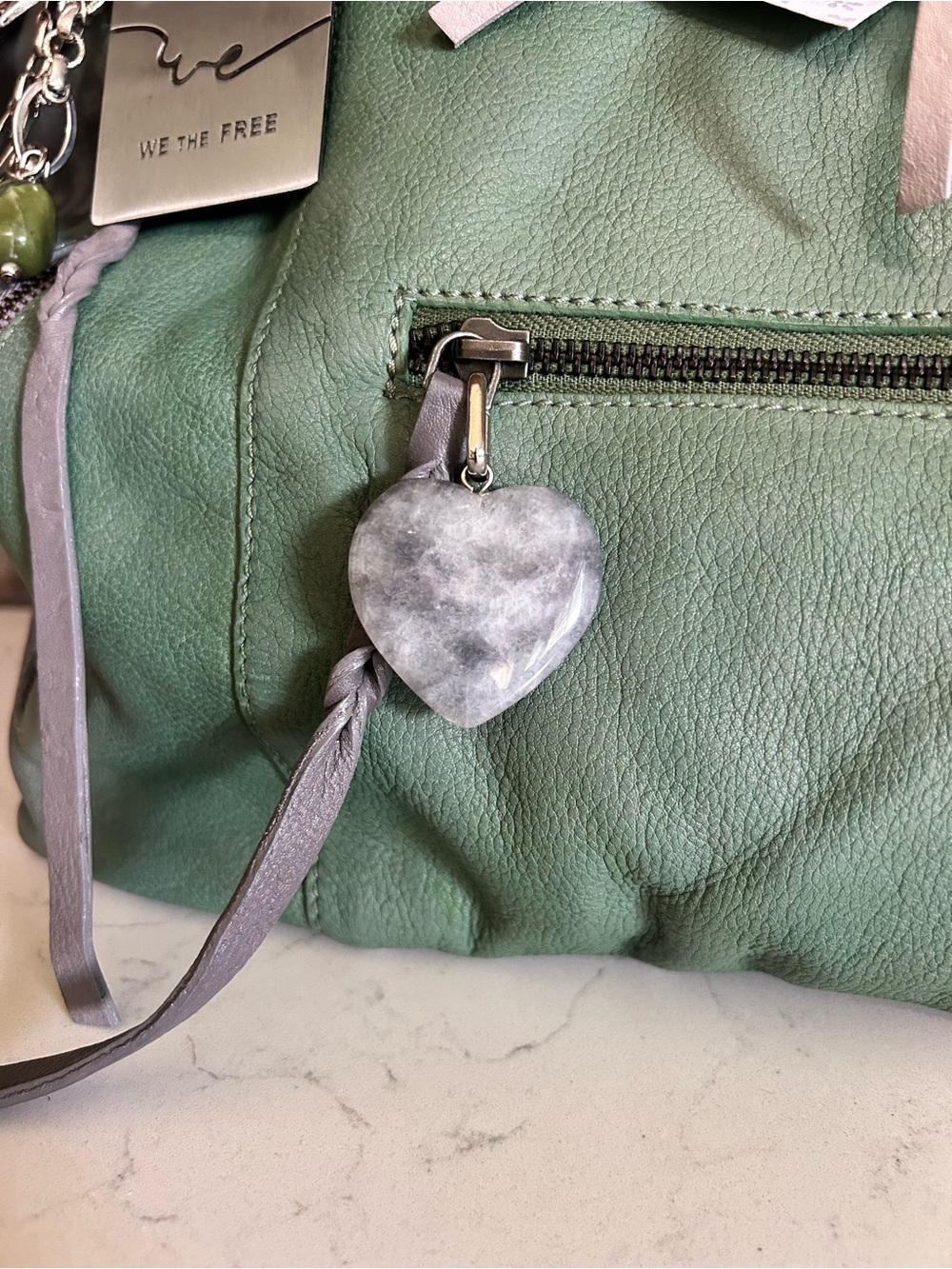 ❌SOLD❌ NWT We The Free Ombre Emerson Tote w/ Micro Emerson, Charms, Scarves - Picture 5 of 16